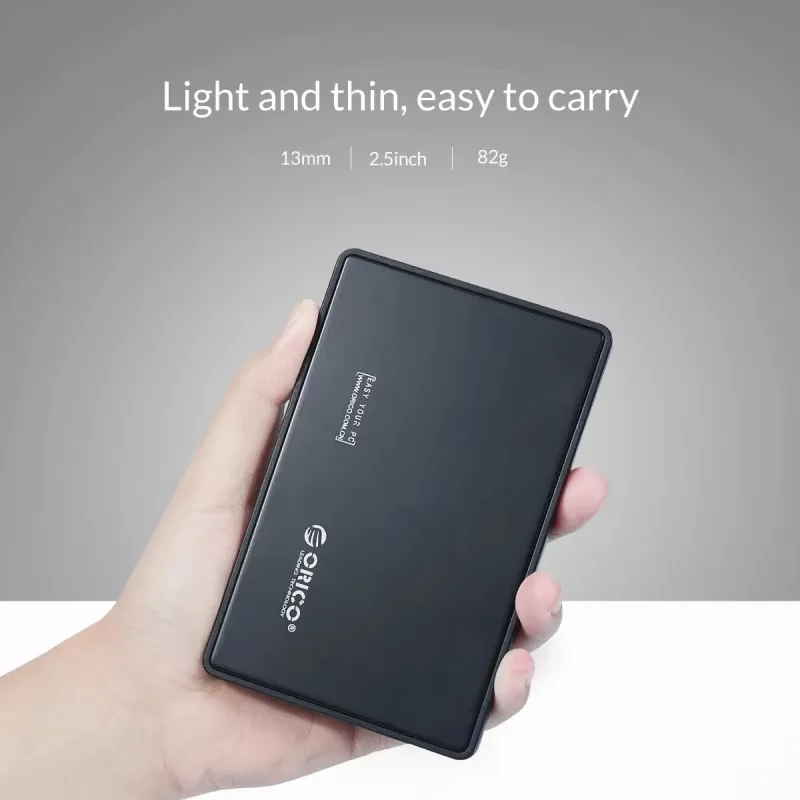 ORICO 2.5 Inch HDD Case 2.5'' SATA to USB 3.0 Hard Drive Enclosure for 2.5 Inch SSD Disk HDD Box Case External HDD SSD Enclosure
