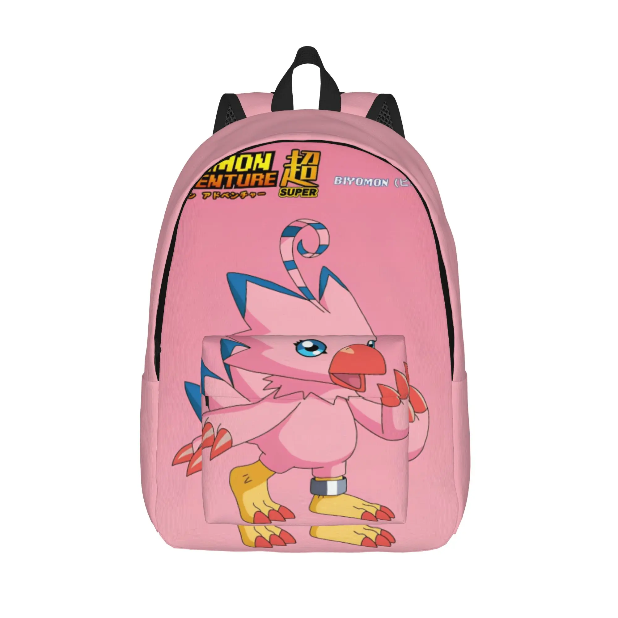 

Digital Monster Digimon Backpack for Men Women Cool High School Business Daypack College Shoulder Bag with Pocket