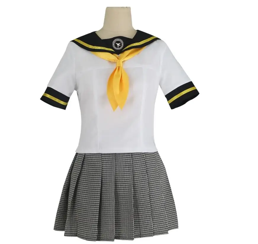 Anime Womens Suit Cosplay Amagi Yukiko Costume Party Kujikawa Rise  School Uniform Full Set Sailor Maid Dress JK Christmas Suit