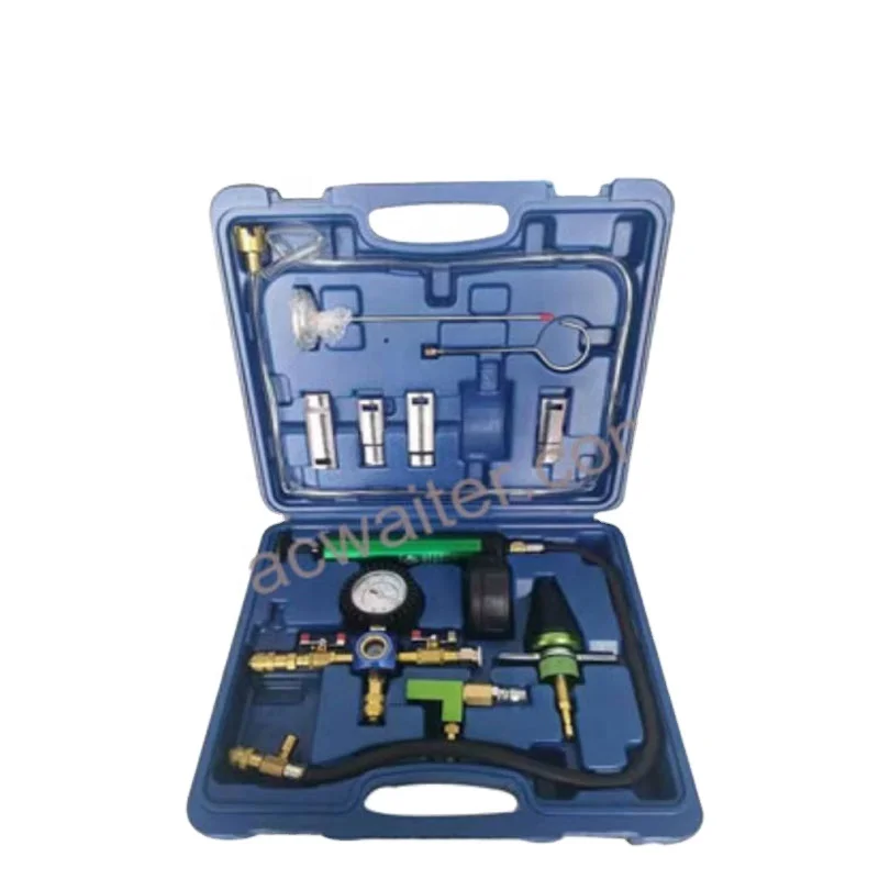 

2022 New Auto Ac Tool Multifunctional Radiator Recharging Inspection Tool Radiator Pressure Test Kit