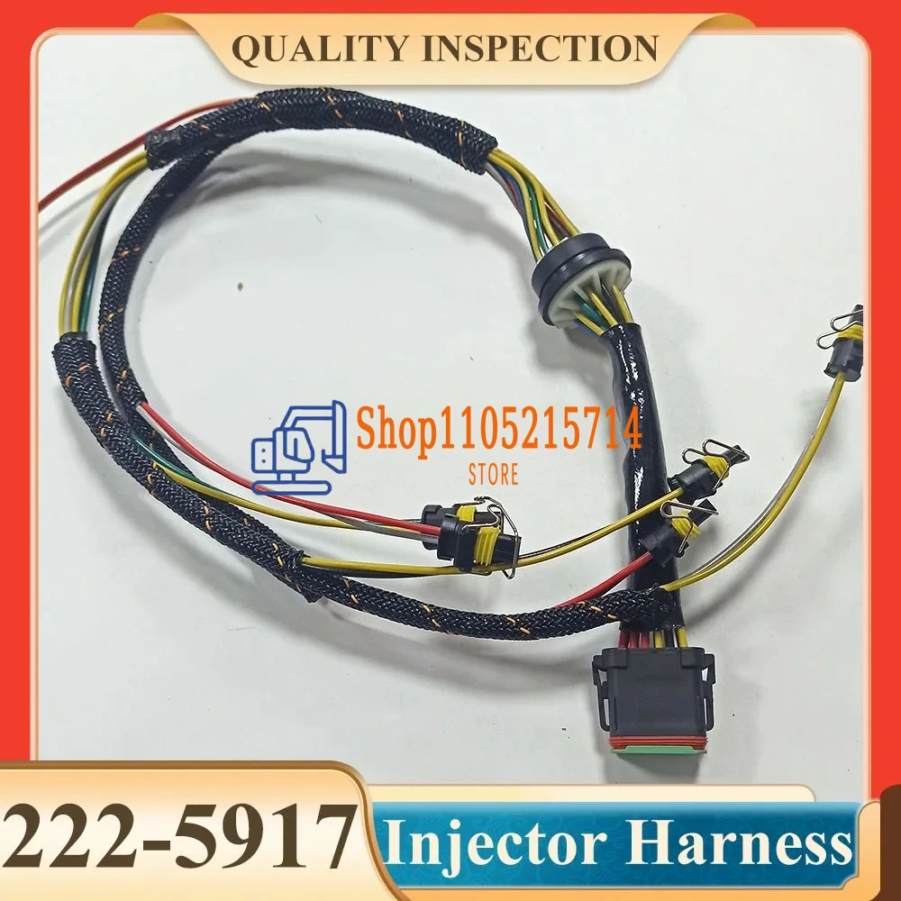 

Для 325D 329D жгут проводов кабель 222-5917 2225917 C7 жгут проводов топливной форсунки экскаватора