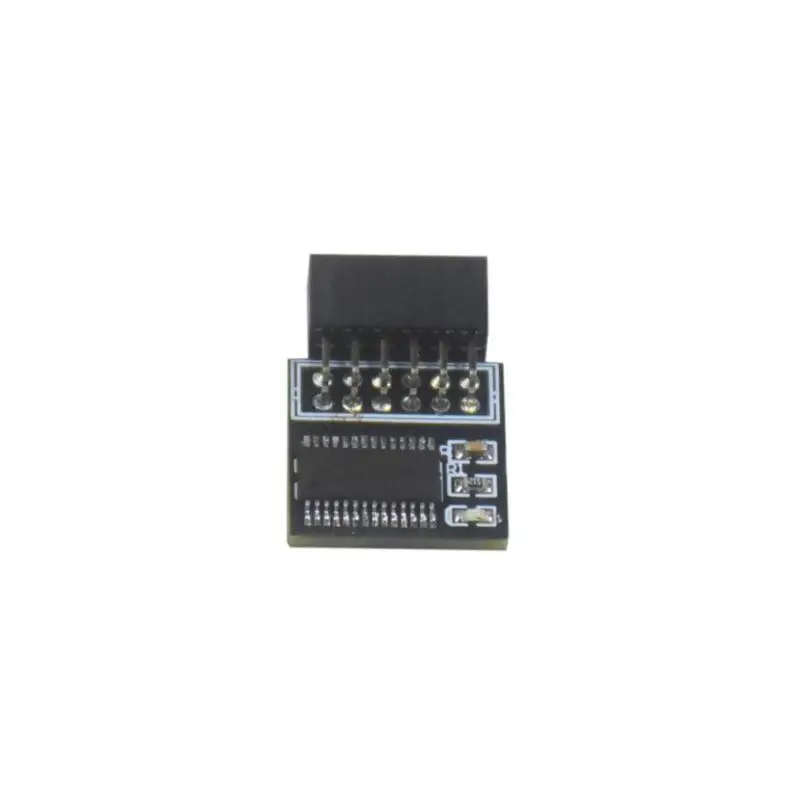 Y1UB TPM 2.0 12Pin Encryption Security Module Board Remote Controls TPM2.0 LPC 12Pin