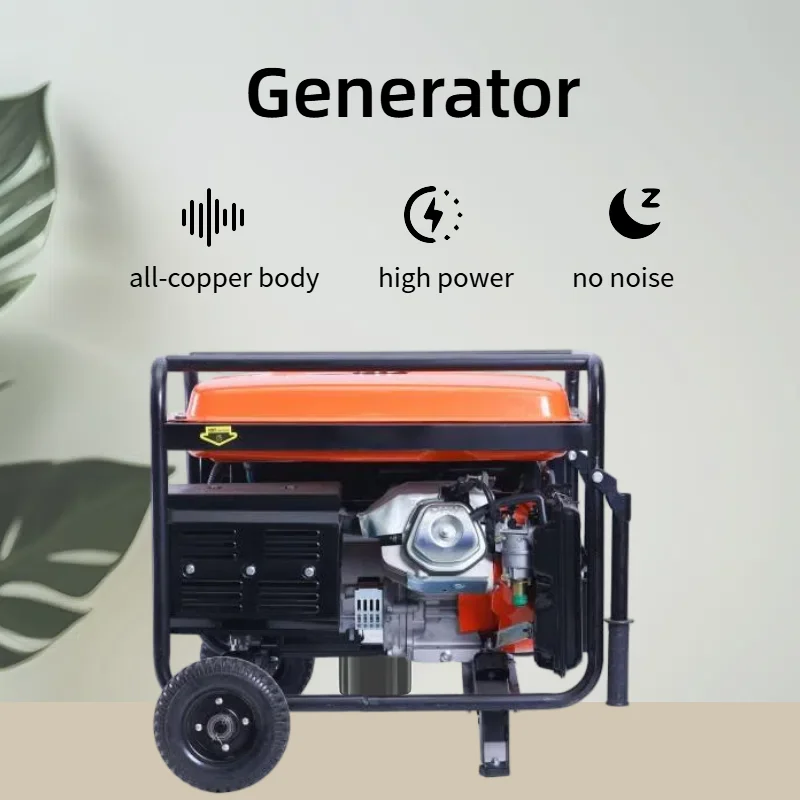 

Electricity Generatorspetrol Electric Generator Portable Emergency Power Supply Suitable for Household Electricity Inverter