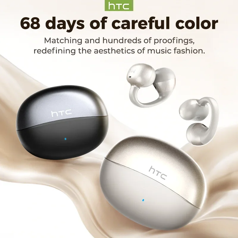 【HTC NE56】 Наушники Bluetooth V6.0 OWS с зажимом для ушей Спортивные беспроводные наушники Шумоподавление Вызовы Сверхлегкие наушники-вкладыши с зажимом для ушей 【HTC NE56】 Наушники Bluetooth V6.0 OWS с зажимом для ушей Спортивные беспроводные наушники Шумоподавление Вызовы Сверхлегкие наушники-вкладыши с зажимом для ушей