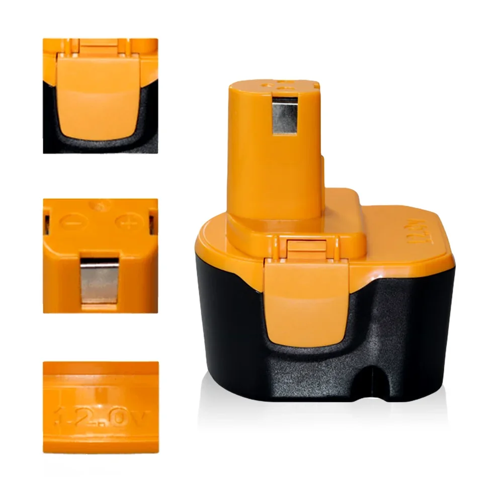 For Ryobi 12V electric tool batteries B-1230H B-1222H B-1220F2 B-1203F2 1400