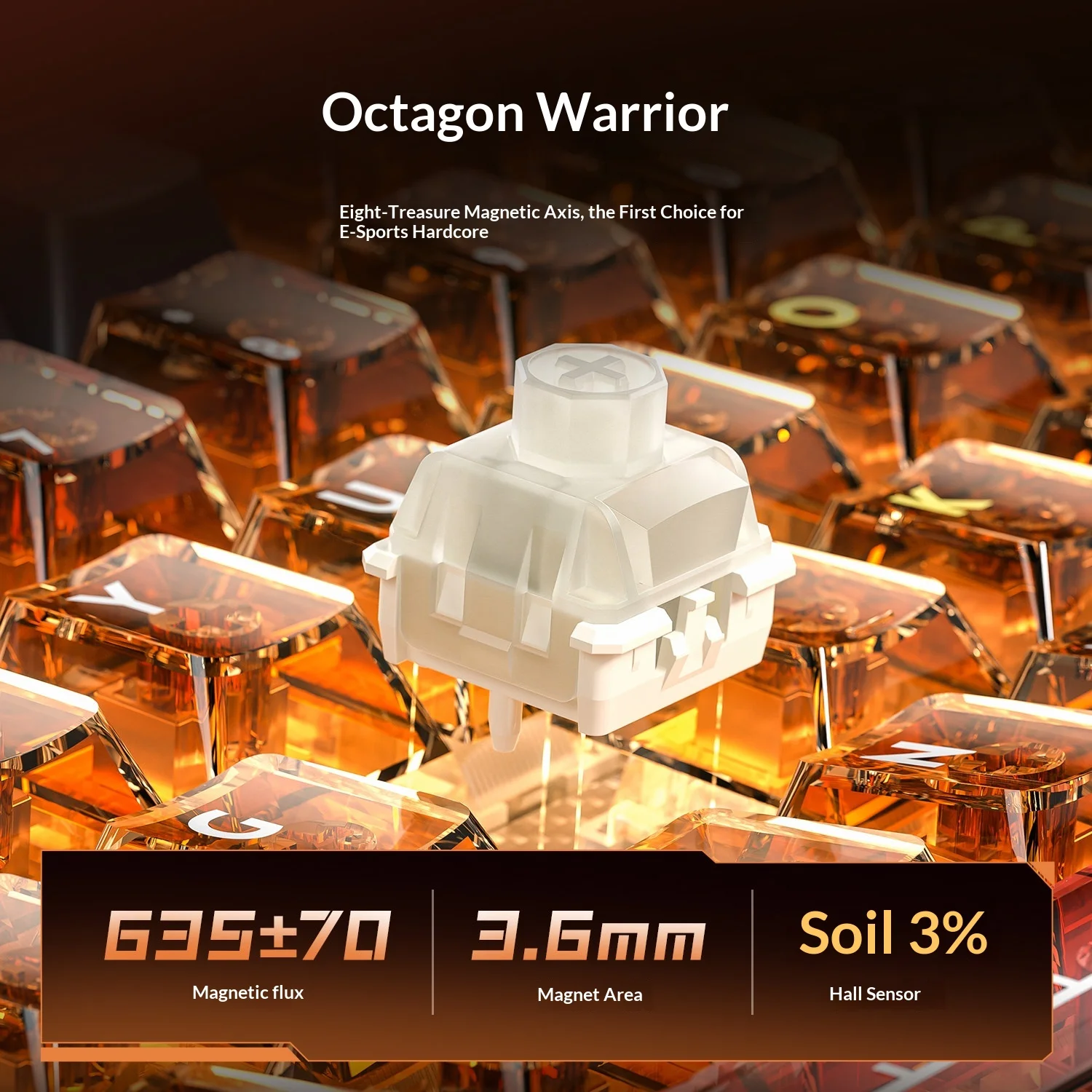 Teclado Mecánico con Eje Magnético AULA Serie AG75, Cableado, Modo Único, Frecuencia de Respuesta de 8k, Teclado para Juegos AG75 Pro/Ultra E-sports 5