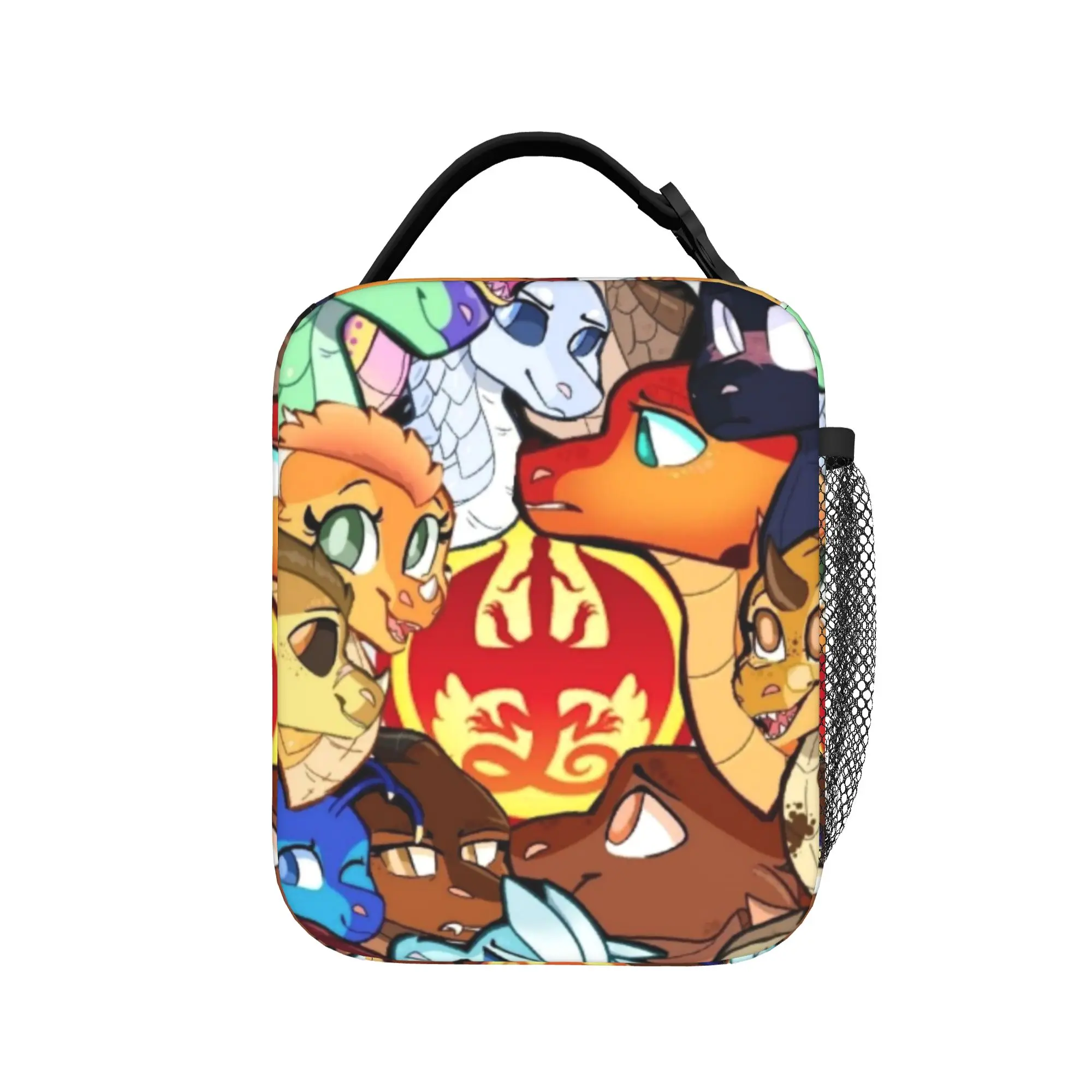 Insulated Lunch Boxes Wing Of Fire dragon Accessories  Food Box Unique Design Cooler Thermal Bento Box For Picnic