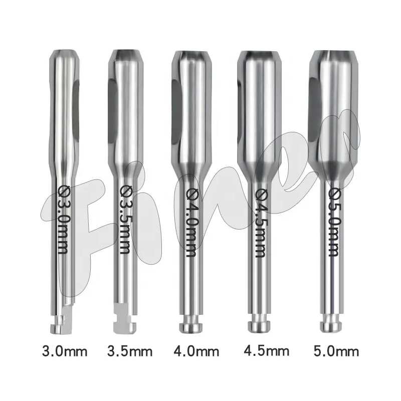 soft tissue cutter depth marked trephine drill circumference bone cutting den tal im plant surgical drill