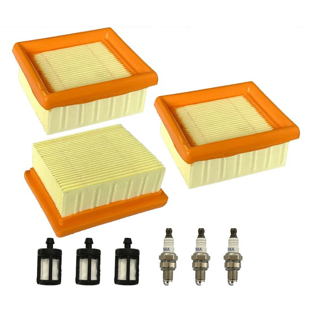 As Shown BR800 Filter Kit Air And Fuel Filter Kit Power Tool Part Improves Engine Efficiency Reduces Fuel Consumption