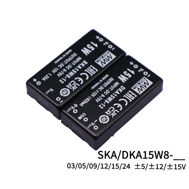 MEAN WELL SKA15W8-05 DKA15W8-12 15 24 Switching Power Module 15W 2