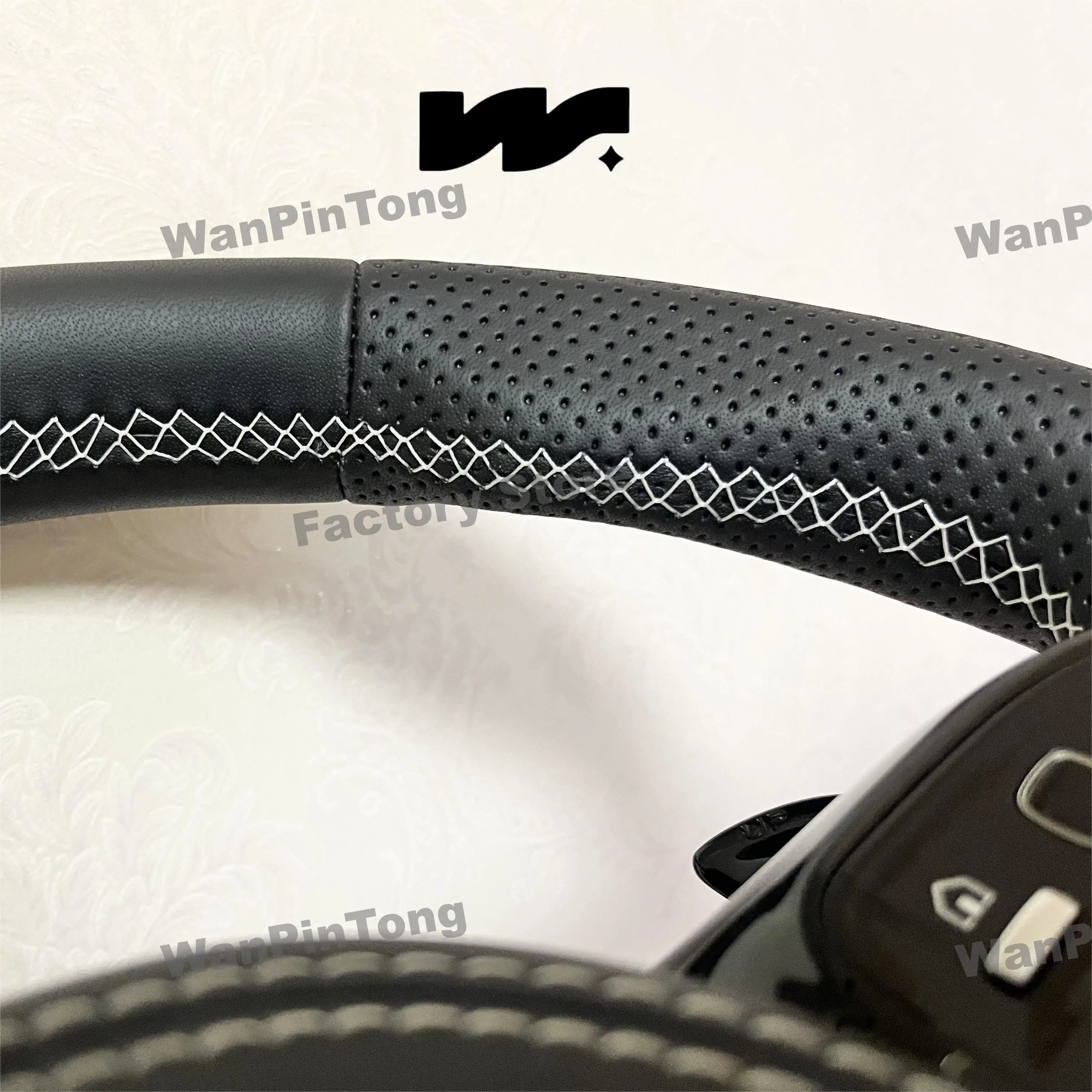 For AMG Steering Wheel for Mercedes-Benz A/B/C/E/S Class GRA GLB GLC GLE GLS 05-24 Universal steering wheel for all models