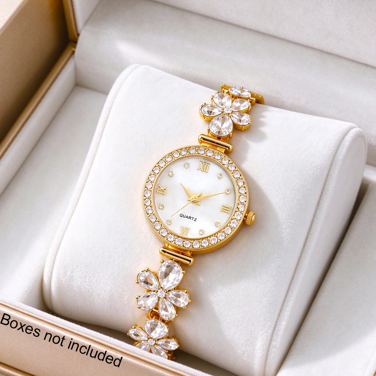 1Pc New Elegant Luxury Women's Watch Suitable for Daily Wear, Attending Parties, and Other Occasions, Perfect as a Gift for Family and Friends on Birthdays, Mother's Day, and Other Holidays (Package Box Not Included)