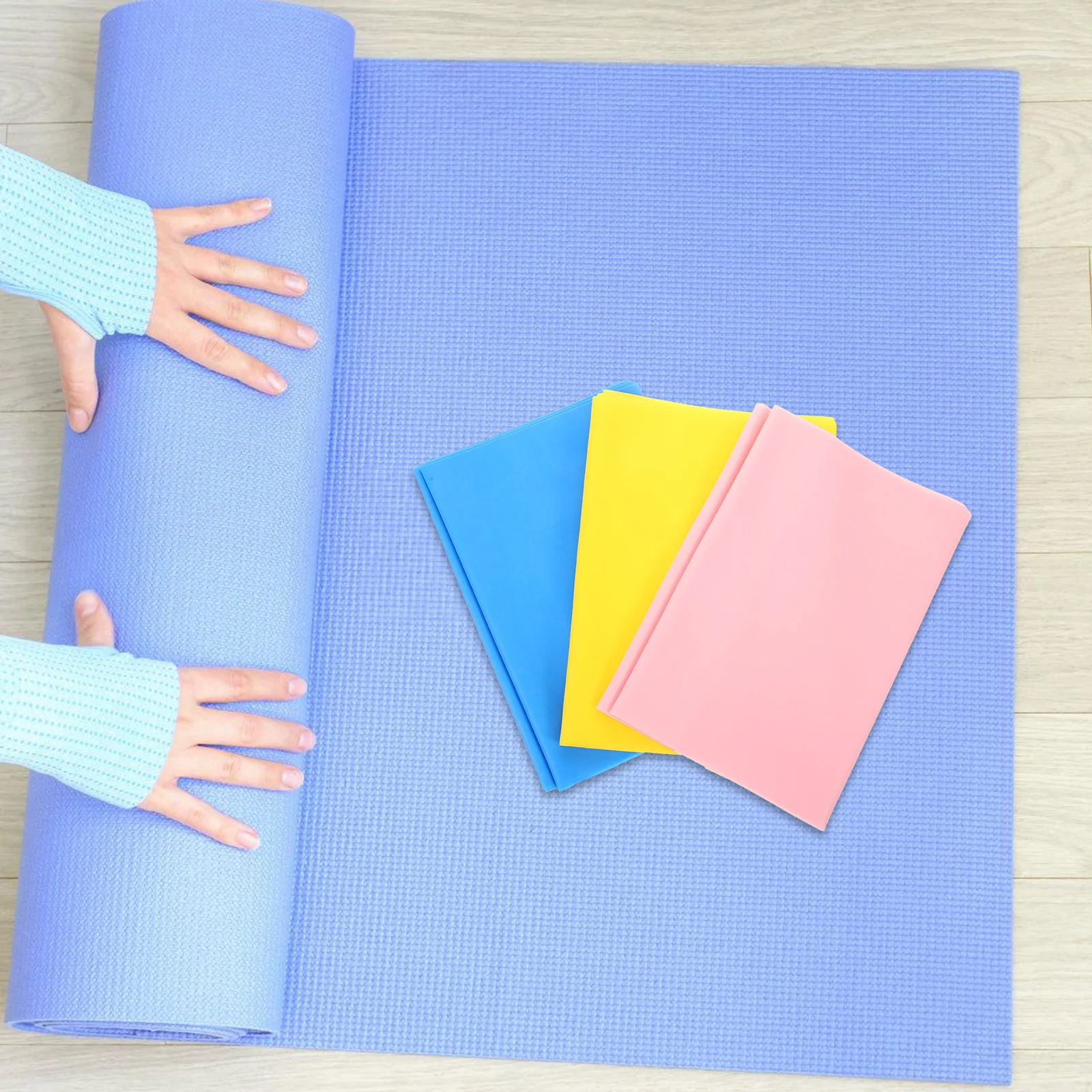 

3pcs Yoga Stretch Strap Resistance Elastic Exercise Bands Strength Training Stretching Fitness Body Workouts Durable Tpe