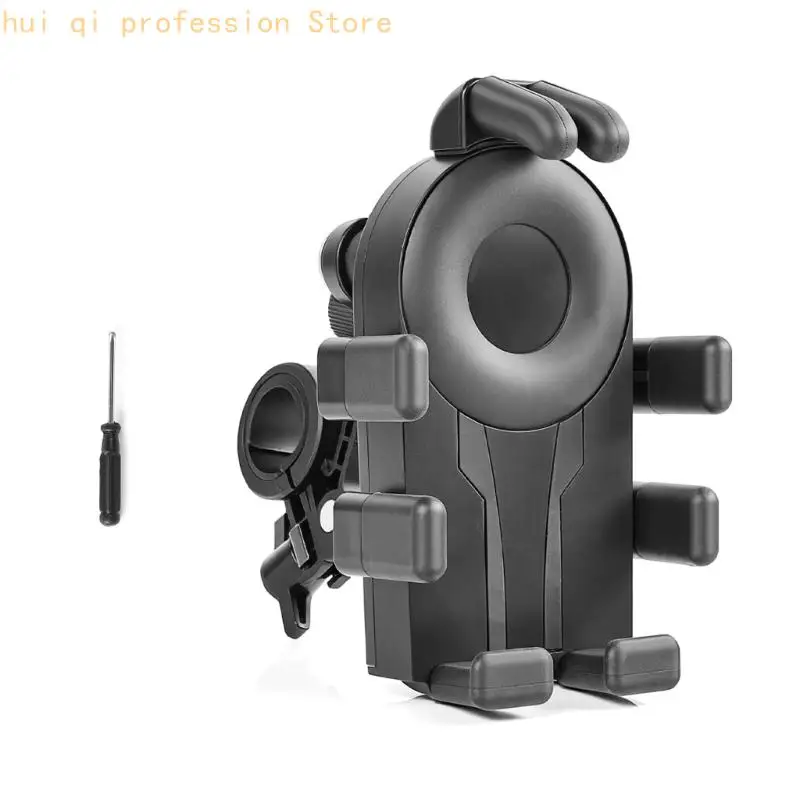 Robuste Motorrad-Lenkerhalterung aus Kunststoff mit Luftfederungstechnologie, einfache Installation für eine stabile – Detail 7