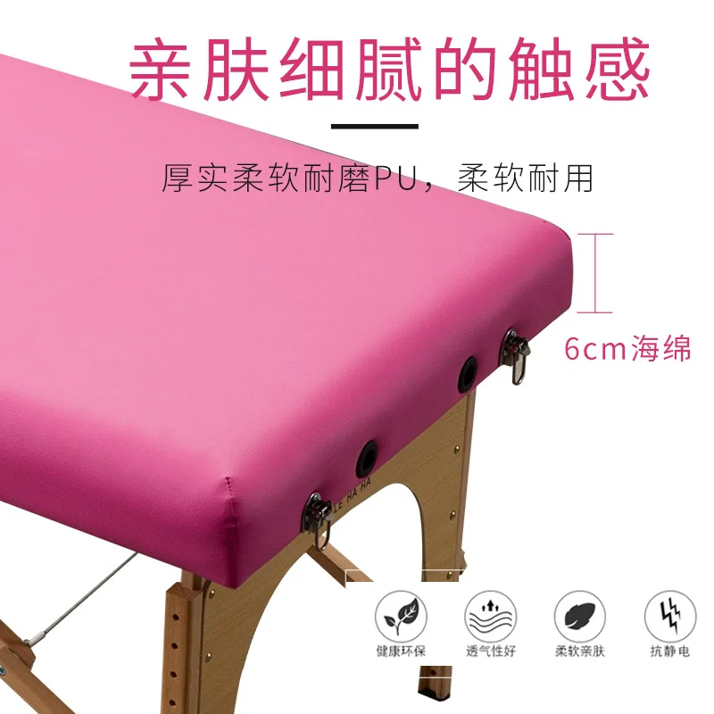 Lactagogue Bed Postpartum Recovery with Chest Hole Physiotherapy Bed Massage Couch Massage Bed Facial Bed Beauty Salon Pregnant