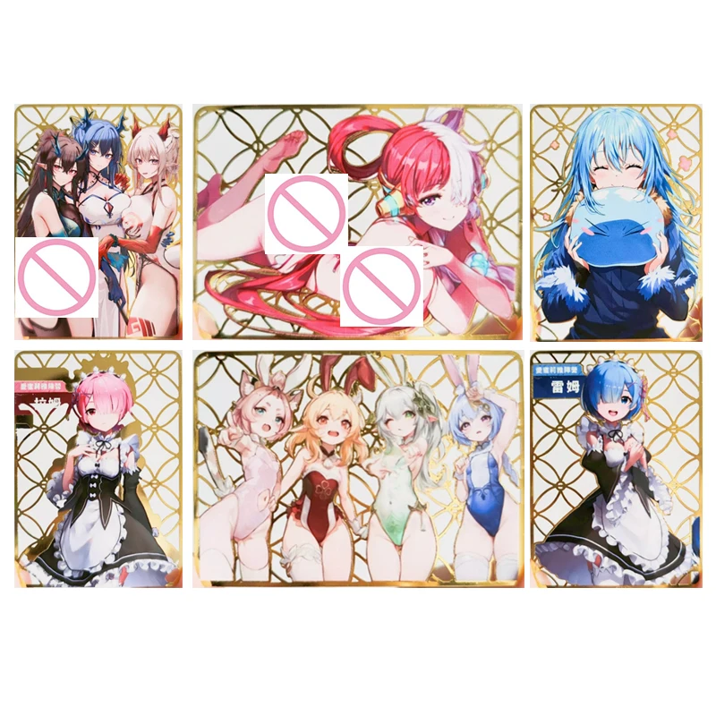 

Японское аниме «История богини» Arknights Emiria Kamisato Ayaka Kirara, коллекционные карты, подарок на Рождество, день рождения, детские игрушки