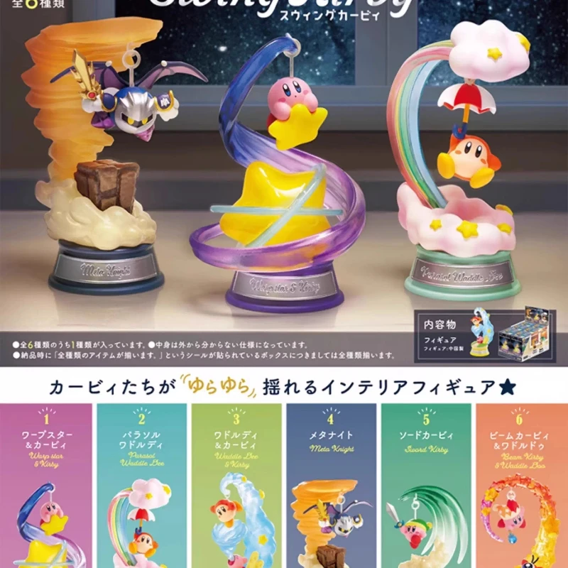 

Original Kirby Anime Figure Swing Action Figure Toys for Boys Girls Kids Gift Collectible Model Ornaments