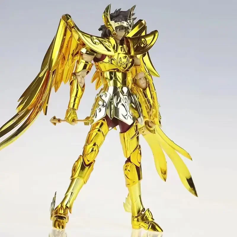 In Stock CS Model Saint Seiya Myth Cloth EX 2.0 Sagittarius Aiolos with Pegasus Head 24K/OCE Gold Knights of The ZodiacToys Gift