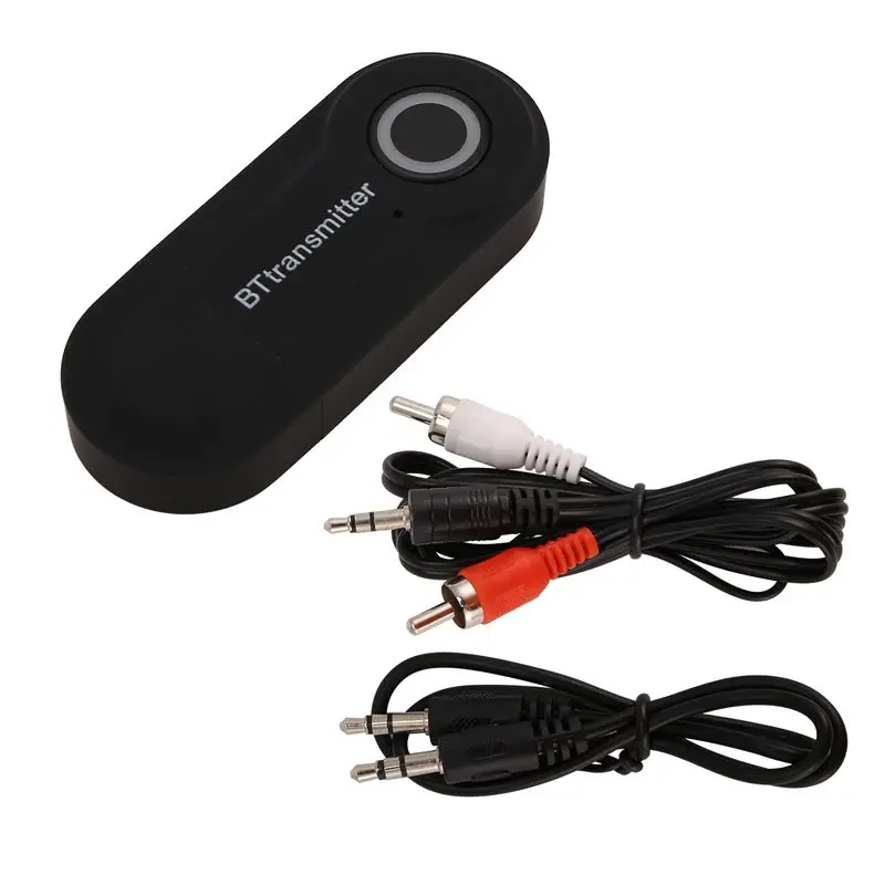 Adaptador Bluetooth 5.0 Sem Fio Transmissor Receptor de Áudio para PC/TV/Carro 3.5mm AUX Música RX Sender Adaptador de Alta Qualidade