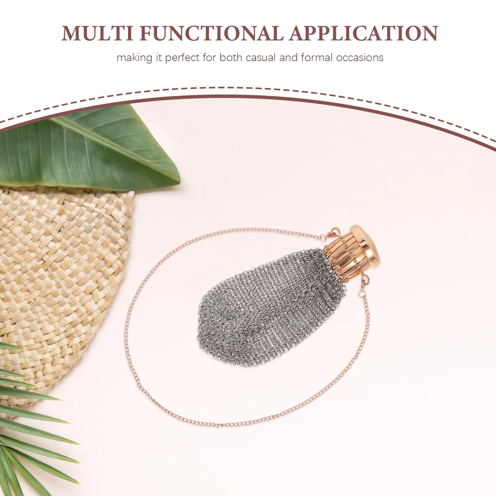 Vintage Coin Purse Metal Mesh Wallet Retro Clutch For Women Portable Travel Change Holder Small Treasure Box Twist Lid Closure