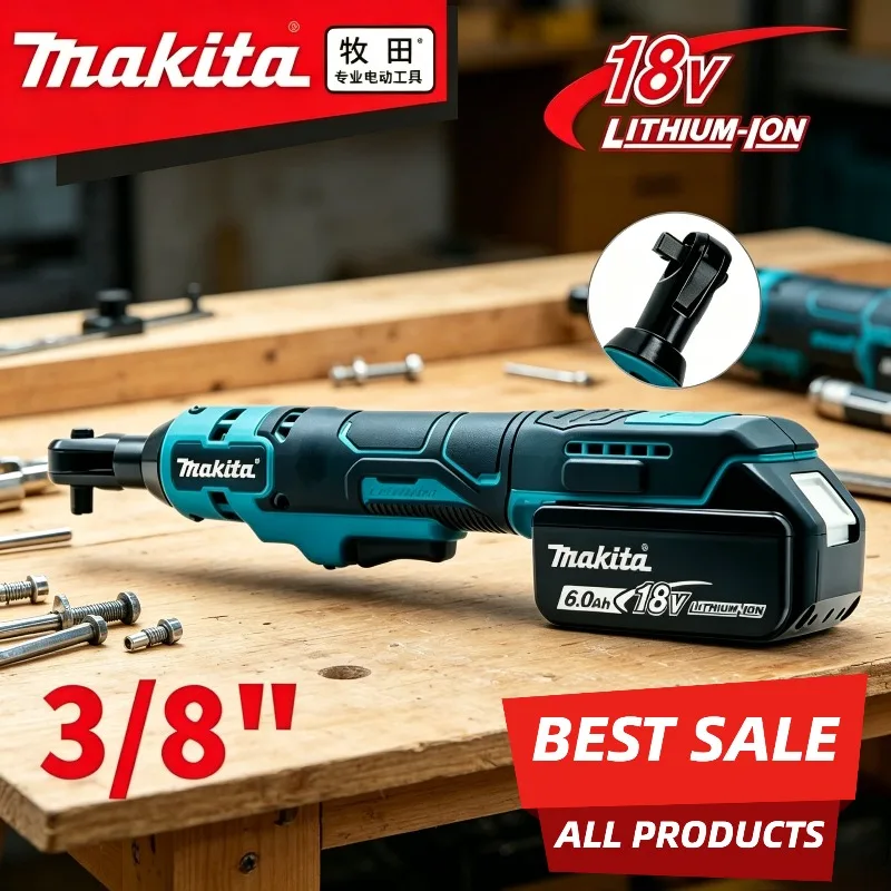 

Ударный гайковерт Makita 3500IPM 550Нм 3/8 дюйма, аккумуляторный, 18В, для обслуживания оборудования