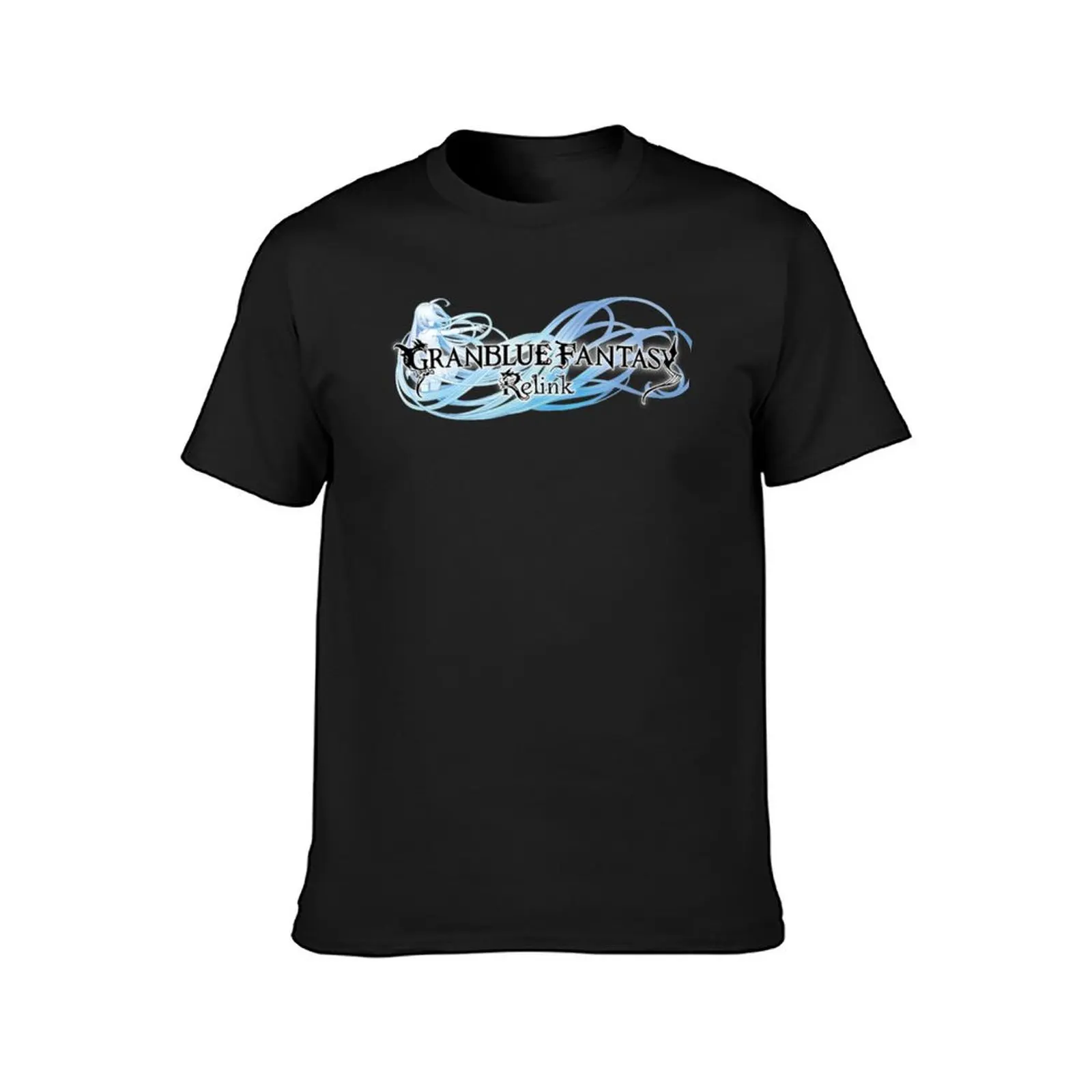 Granblue Fantasy Relink Logo T-Shirt sports fans cute clothes summer tops men clothing