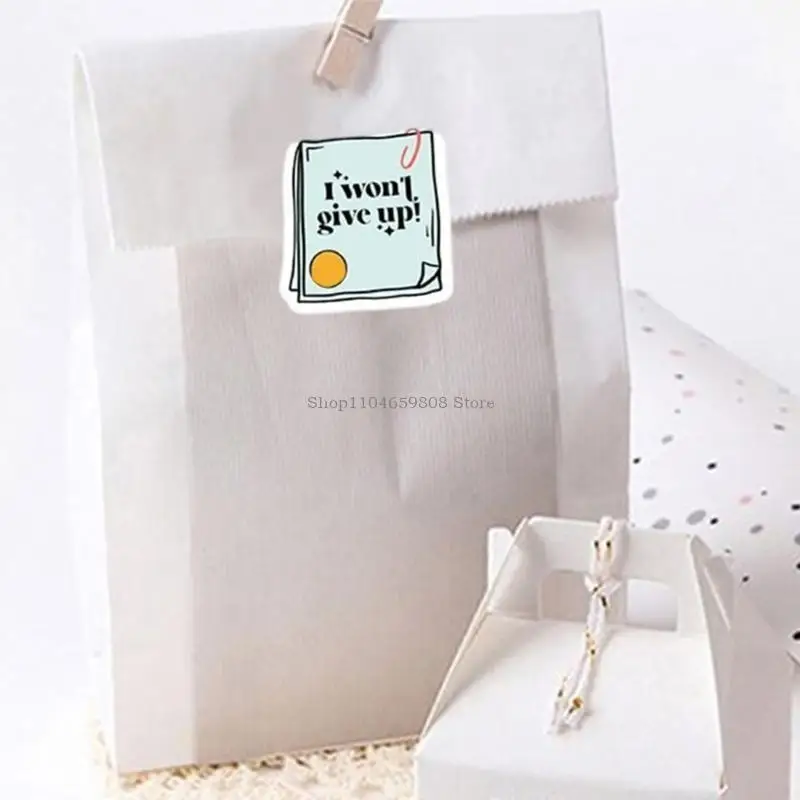 500Counts Inspirational Sticker Water Resistant Aesthetic Sticker for Laptop Scrapbook Journal Phone Case Skateboard