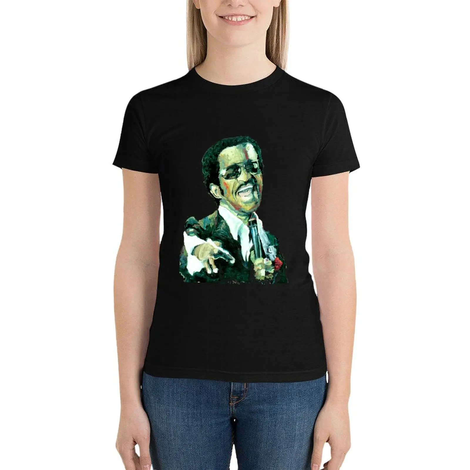 Sammy Davis Jr T-Shirt übergroße Kawaii Kleidung Frauen Tops