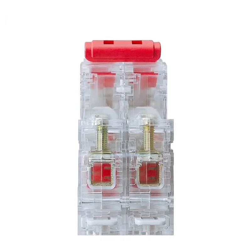 DELEX Transparent MCB DZ47 NXB DZ30/Z40 EPN DPN TPN  AC Miniature Circuit Breaker DIN Rail Household Air Switch Original Product