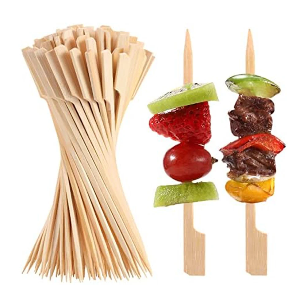 Banquets Daily Diets Kitchen Skewer Tools Exquisite Workmanship Food-safe Material High Performance Optimal Length