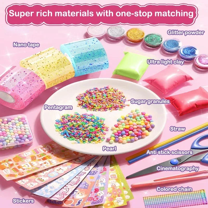 Blowable Bubble Tape Non-marking Double-sided Adhesive for DIY Craft Pinch Toy Making Reusable Color  High Sticky Nano Tape 2025