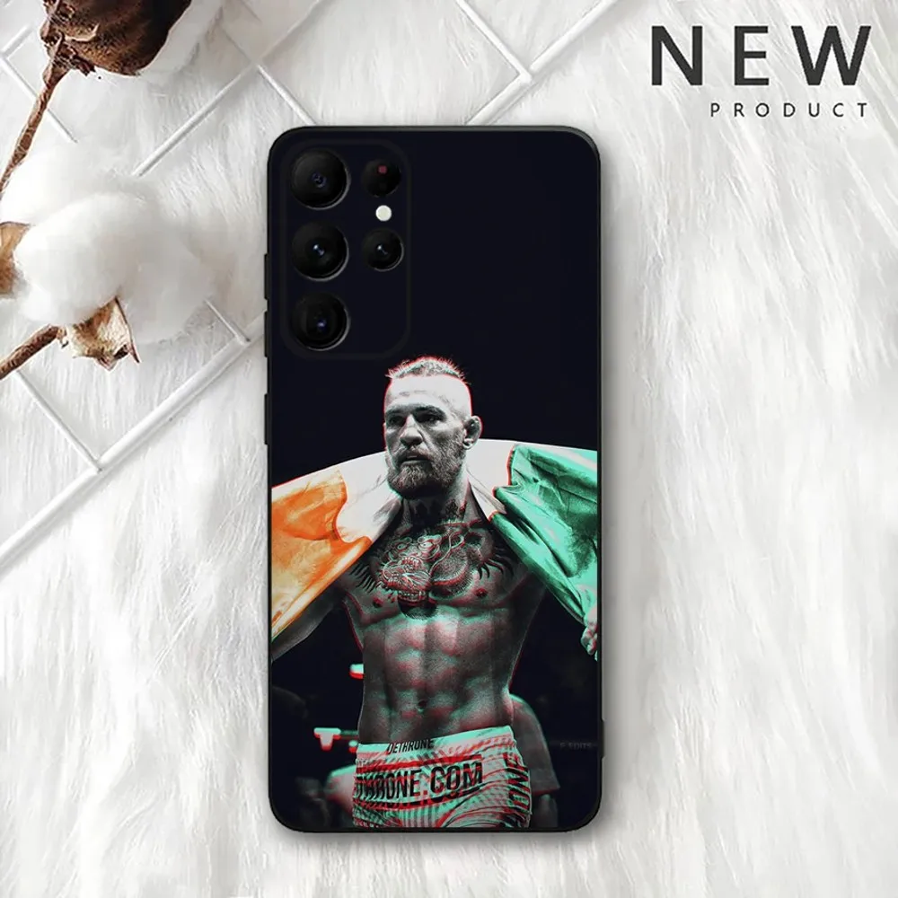 Conor McGregor Boxing Phone Case For Samsung Galaxy A20,A21s,A22,A31,A32,A52,A53,A72,73,A80,A91 Soft Black Cover