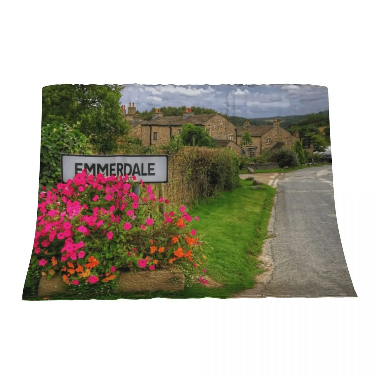 

The Village Of Emmerdale Throw Blanket Nap Hairys Soft Beds Blankets