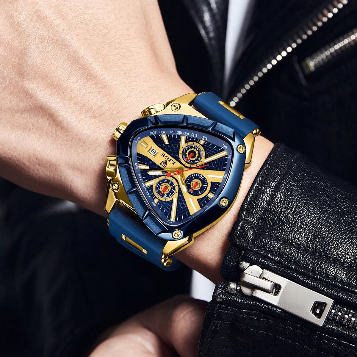 LIGE Military Men Watch Fashio - Watch Triangle Luxury recension och pris