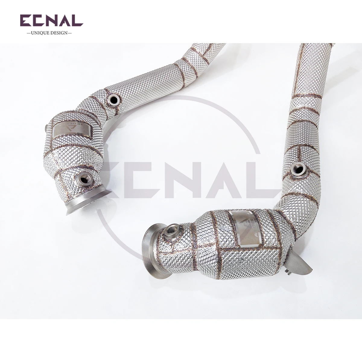 

Ecnal Exhaust for Benz G500 G550 W464 4.0T Stainless Steel with Insulator Exhaust Downpipe for Cars