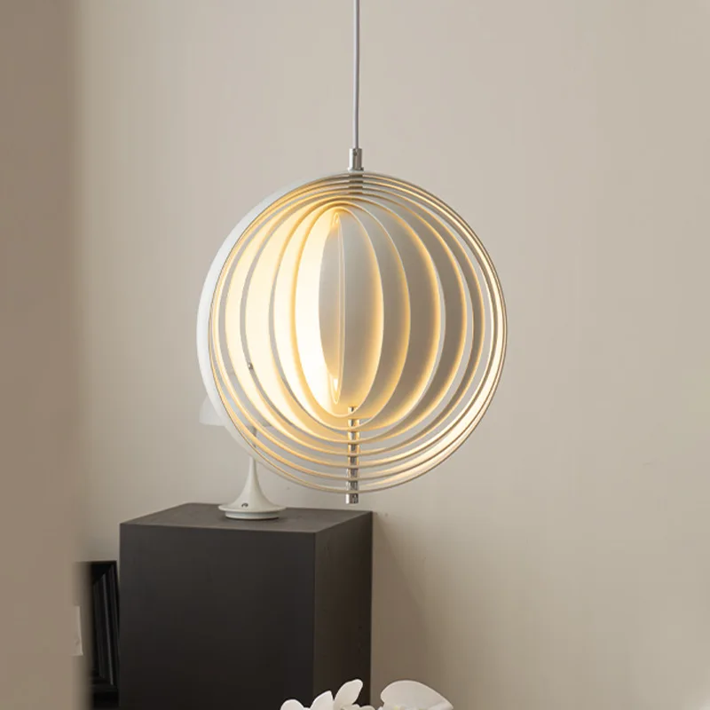 

Danish Bauhaus Verpan Moon Moon Bar Pendant Light for Dining Room, Study, Bedroom, and Vintage Designer Lighting.
