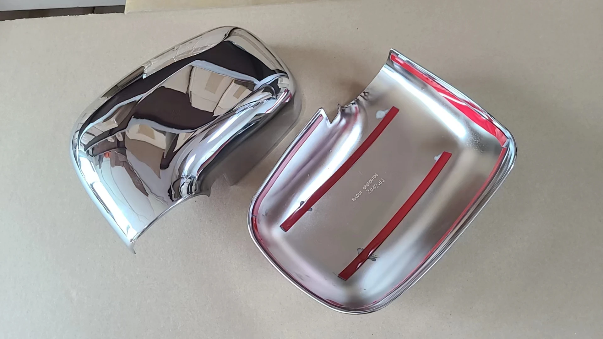 for Suzuki Aerio Liana 2001-2009  Chrome Mirror Cover  (Just Overlay Stick on, NOT for SNAP in Replacement)