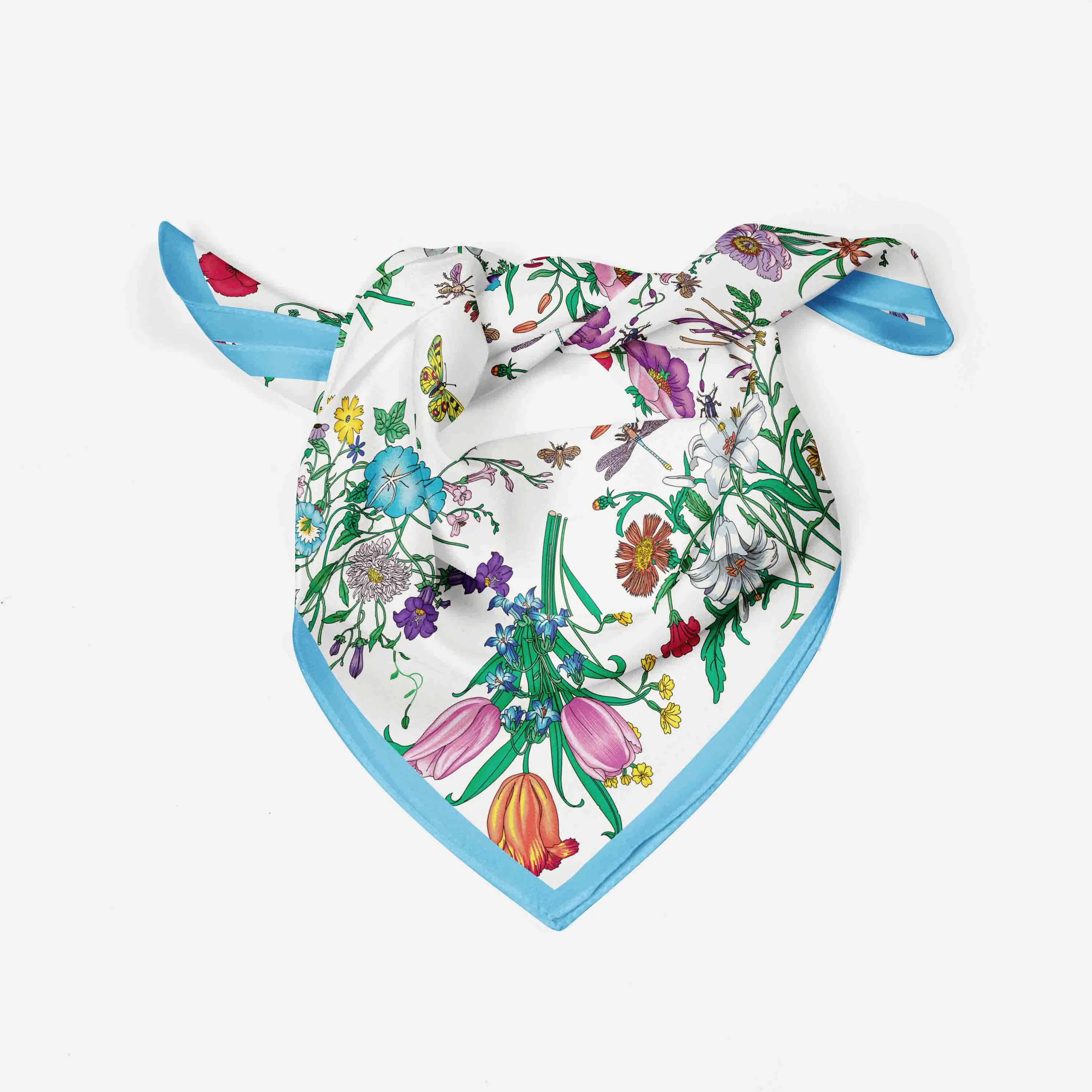 

Women's Fashion Silk Satin Hijab Shawl 70CMx70CM Square Bandana Scarf Stylish Print 2026 Trendy Design for Ladies