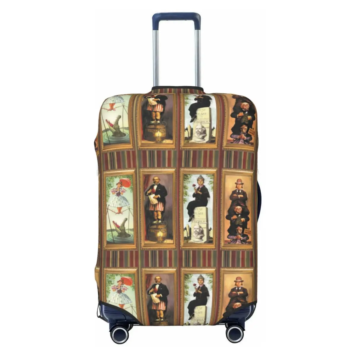 

Custom Haunted Mansion Luggage Cover Protector Fashion Travel Suitcase Covers for 18-32 Inch