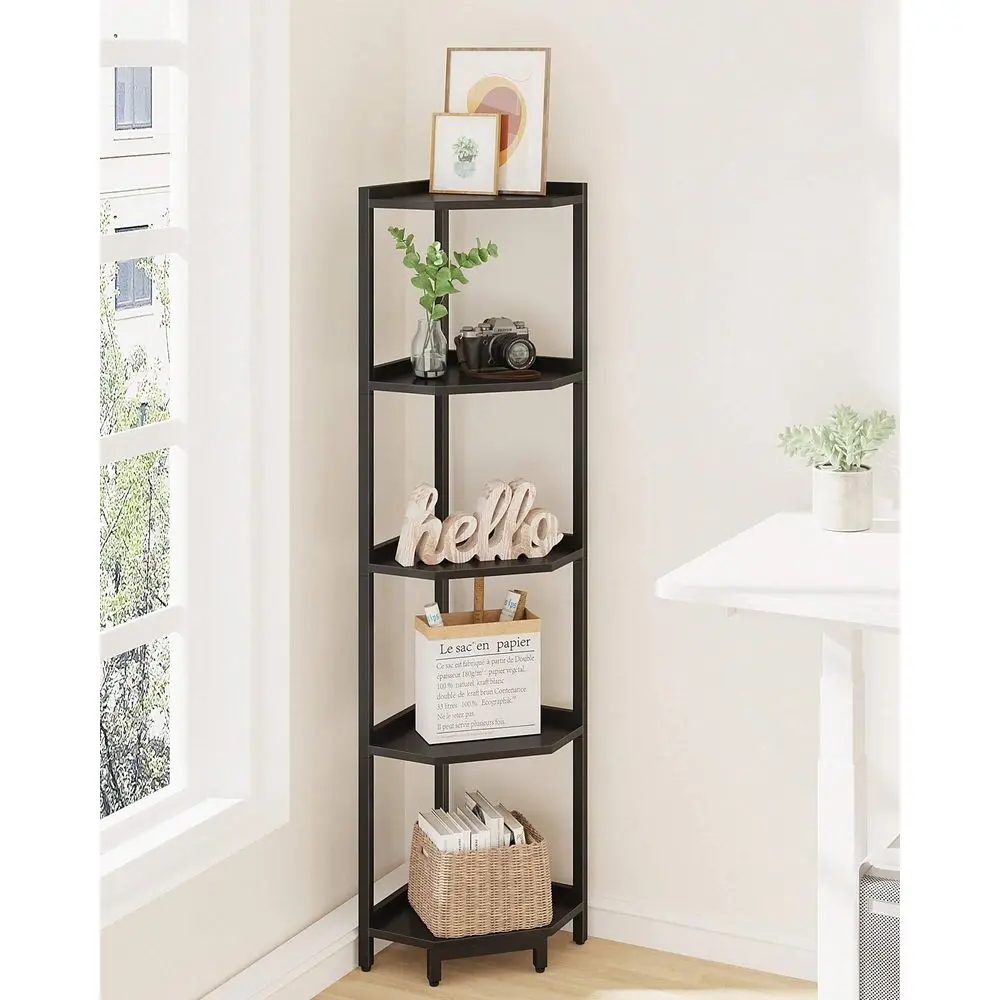 

Угловая полка-стеллаж, угловой книжный шкаф, напольный стеллаж для хранения с металлическим каркасом, подставка для растений, угловой книжный шкаф для Li