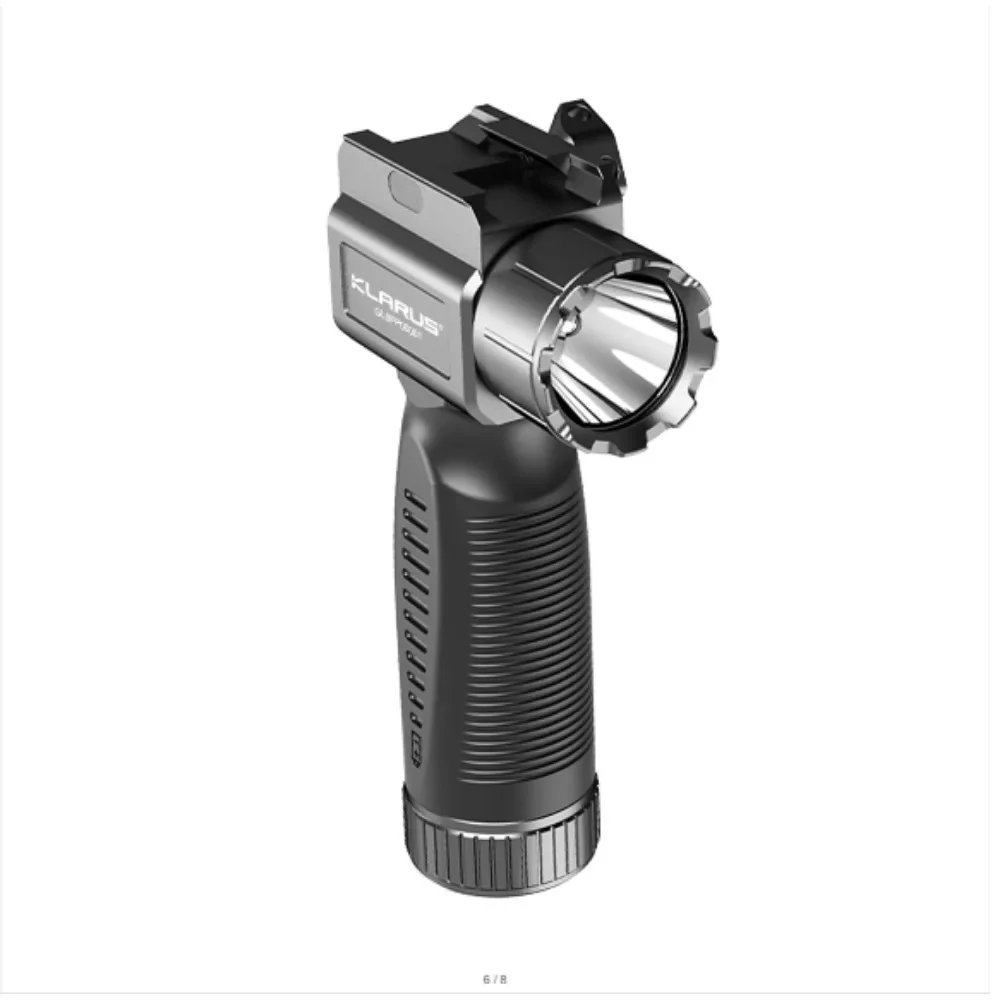 Vertical Tactical Foregrip Flashlight GL5 Integrated design, giving consideration to lighting and grip, increasing the stability