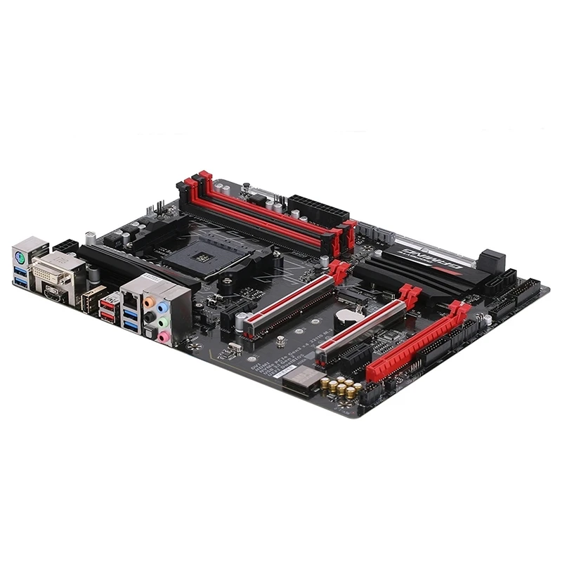 GA-AB350-Gaming Soquete de Motherboards, Desktop Mainboard, SATA III, USB 3.0, AM4, DDR4, 64GB, AMD B350