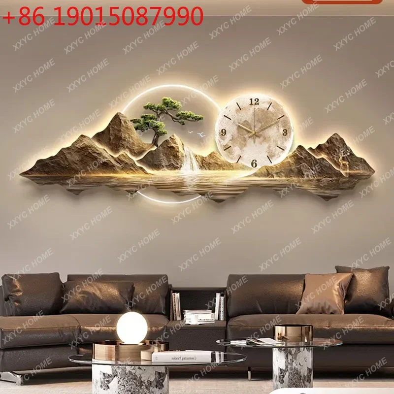 X-S  Luxury Minimalist Wall Clocks Mechanism Digital Art Muraart Living Room Bedrooms Quartz Reloj De  HG