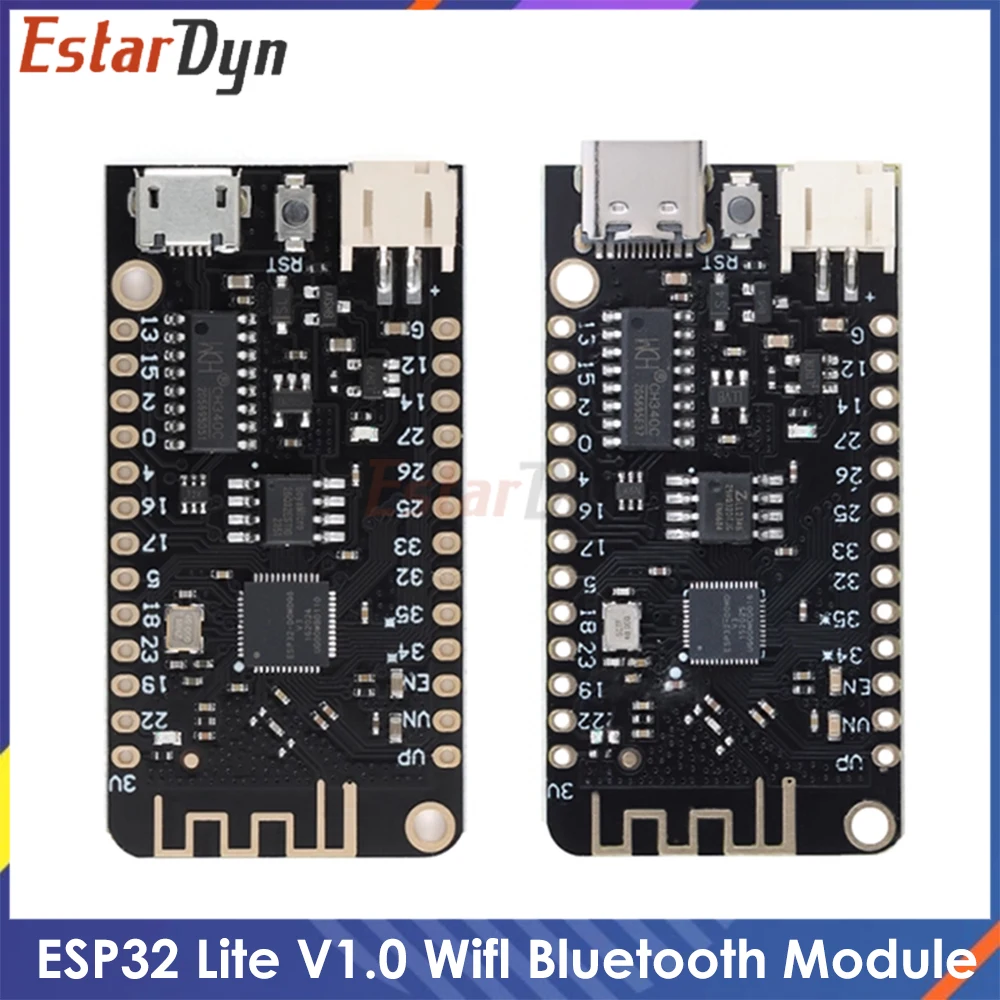 ESP32 Development Board WiFi Bluetooth 4MB Flash CH340C Type-C USB for IDE MicroPython IoT Projects