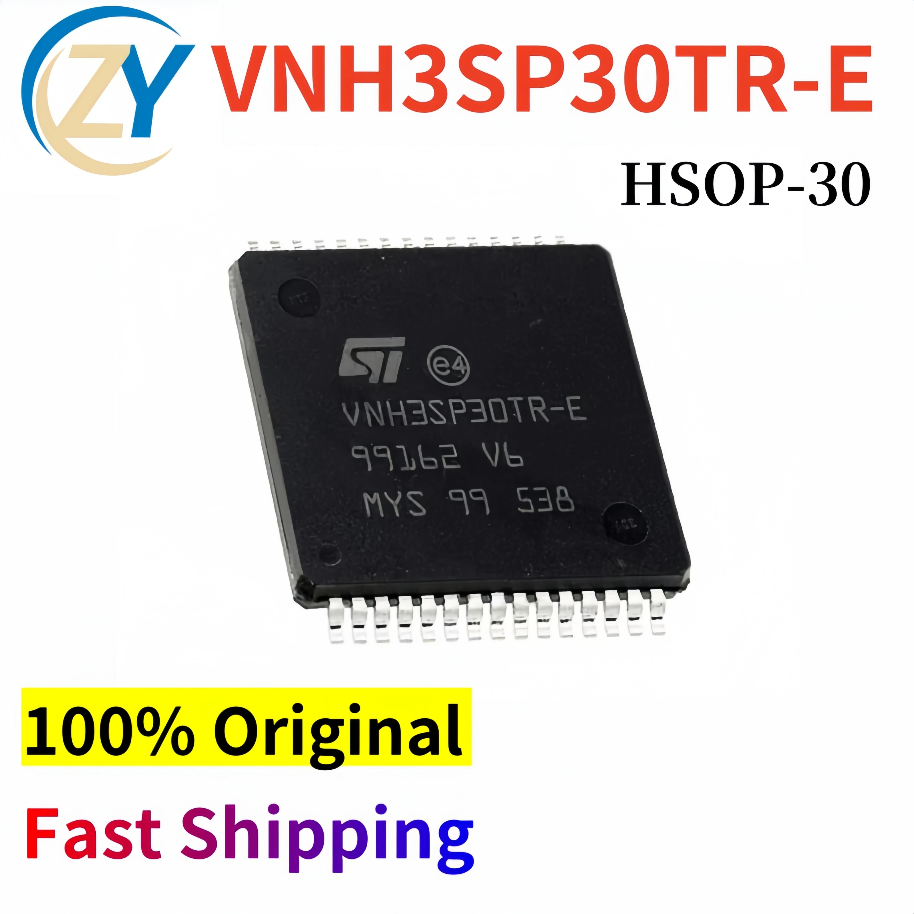 

(2pcs) VNH3SP30 Drivers VNH3SP30TR-E HSOP-30 5.5V-36V 100% Original & In Stock