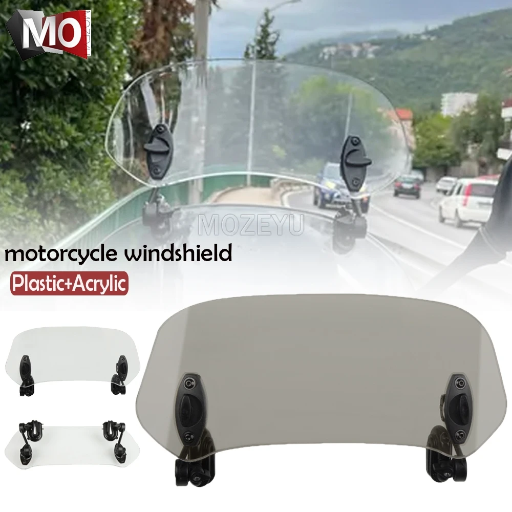 Voor SUZUKI GSX 1100 1250 1300 1400 650 GSXS GSXR 125 150 250 400 600 750 1000 motorfietsen Voorruit Voorruit Air Deflector