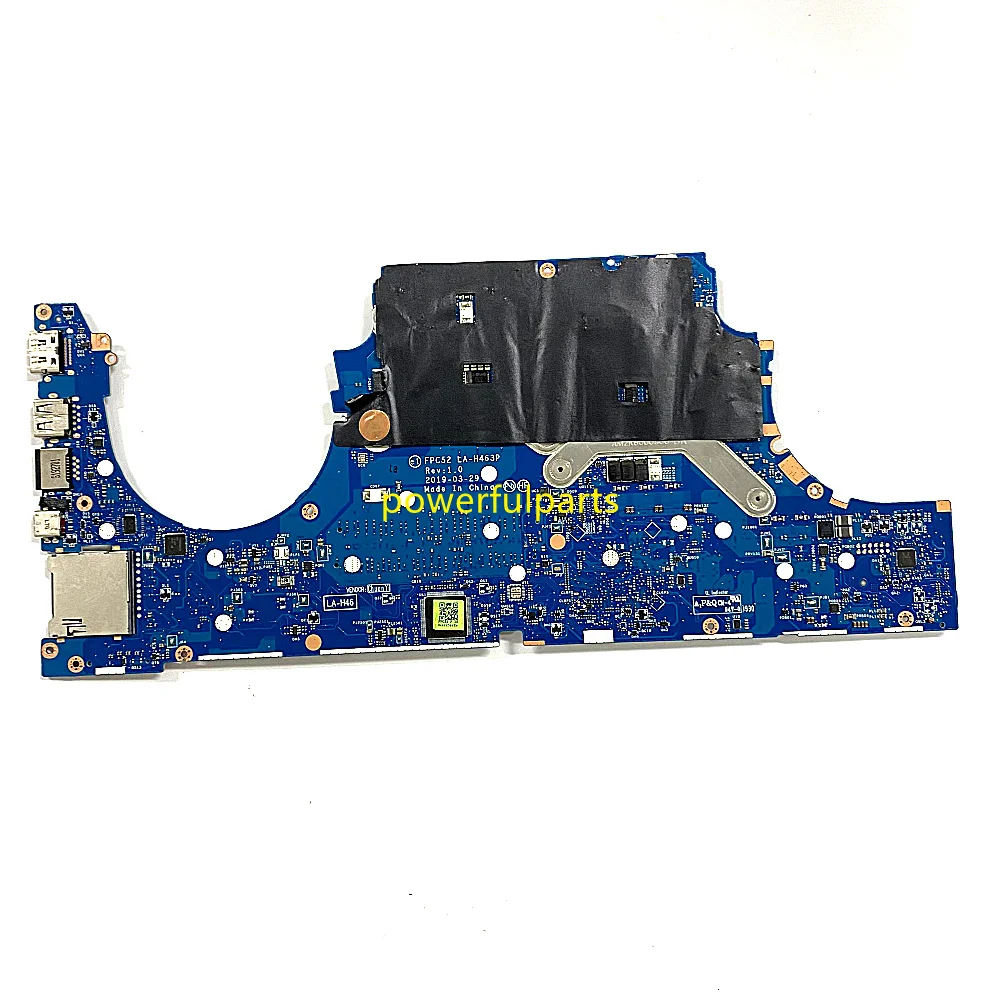 100 % funktionsfähig für HP 15T-DK 15-DK Motherboard L58867-601 L58866-601 FPC52 LA-H463P i5-9300H i7-9750H CPU Gtx1660 6 GB Grafik