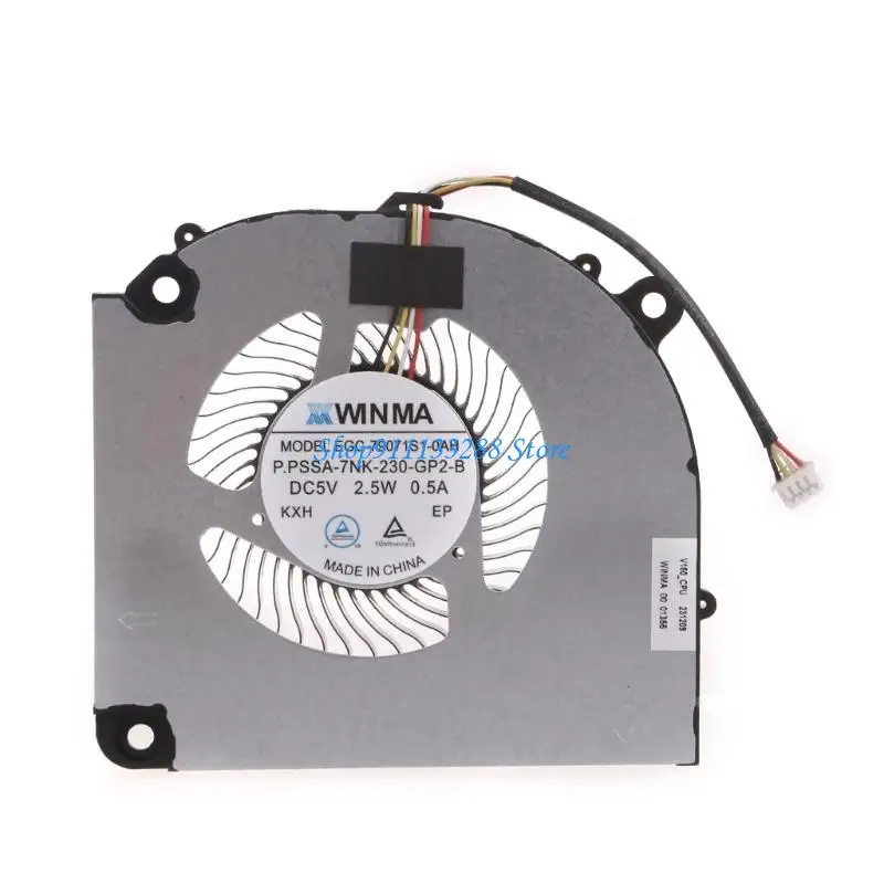 

G88D Laptop CPU GPU Radiators DC5V 0.5A 4Pin 4-wires for Hasee Z7T G8-DA5NP G8-DA7NP