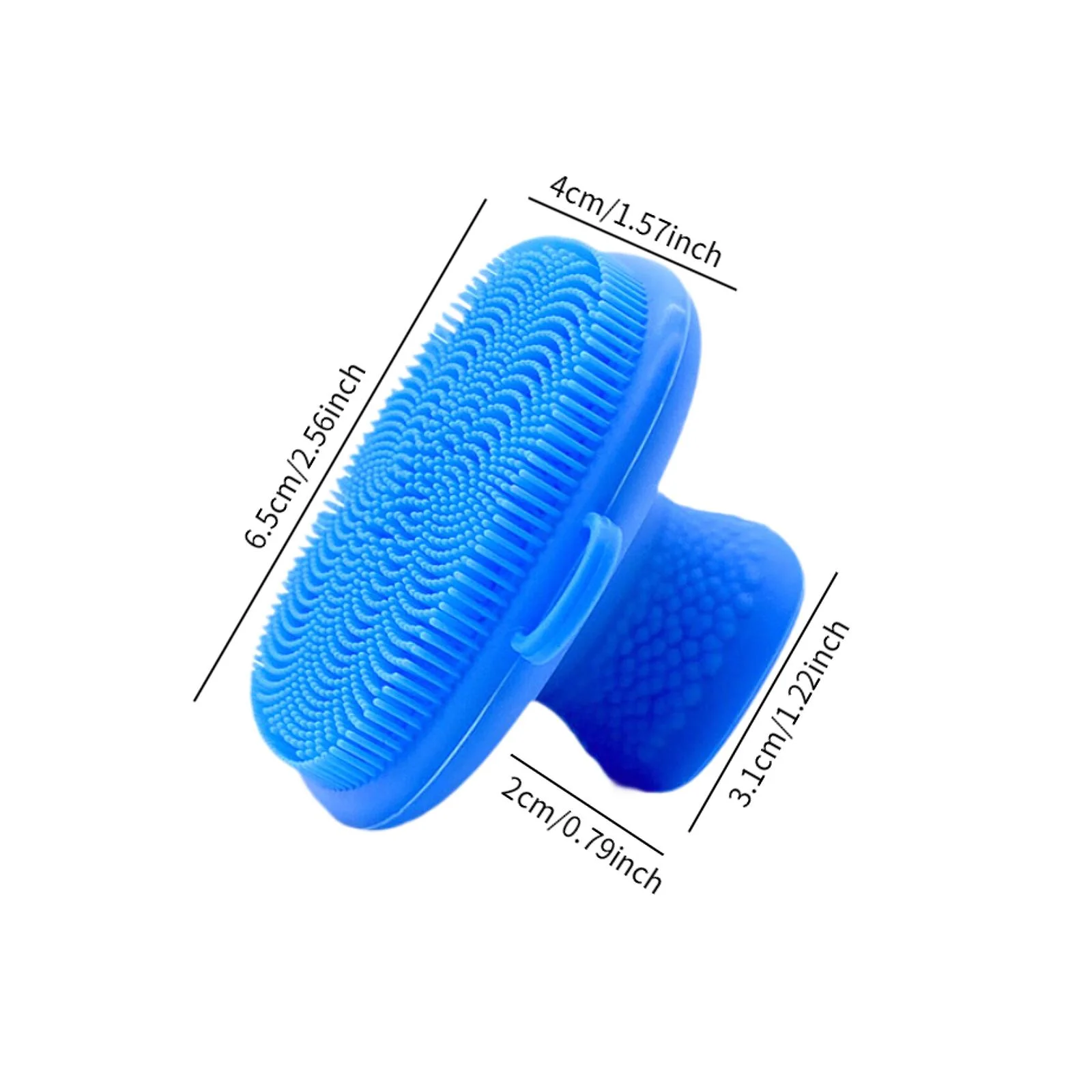 Face Brushes for Cleansing Soft Remover Flexible Scrubber Care Tool Wet and Dry Soft Silicone Face Wash Brush