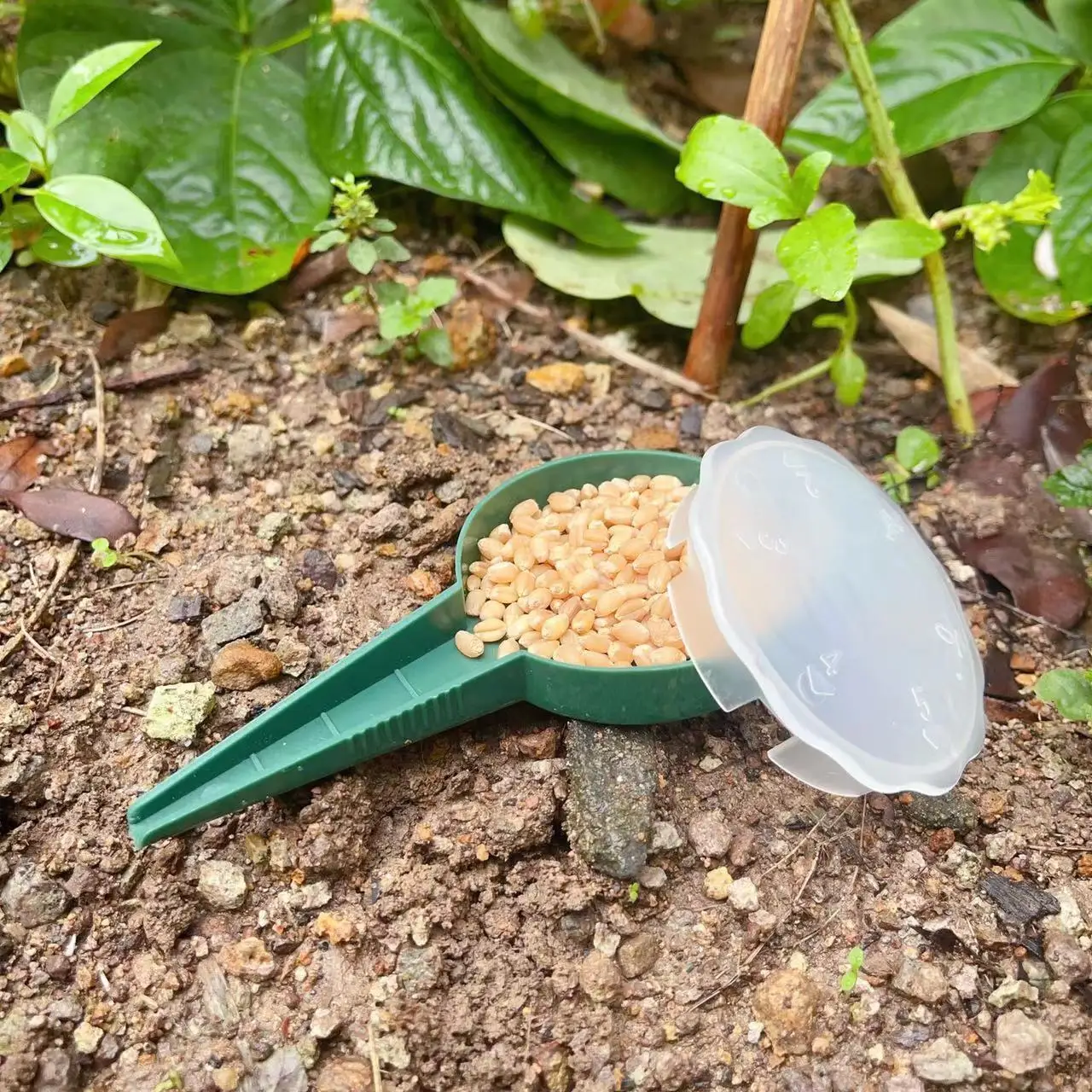 Gardening Tools Tomato Pepper Hole Plate Seeder 5-gear Adjustable To Adapt To Various Seeds